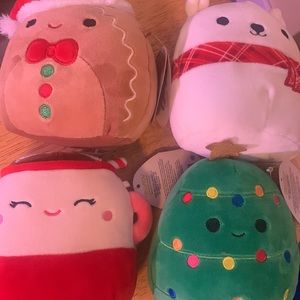 Christmas Bundle Jordan Gingerbread Squishmallow